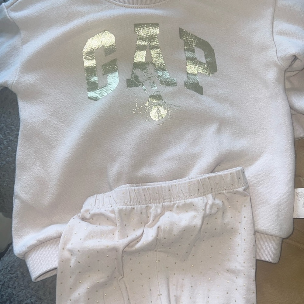 gold Minnie mouse set